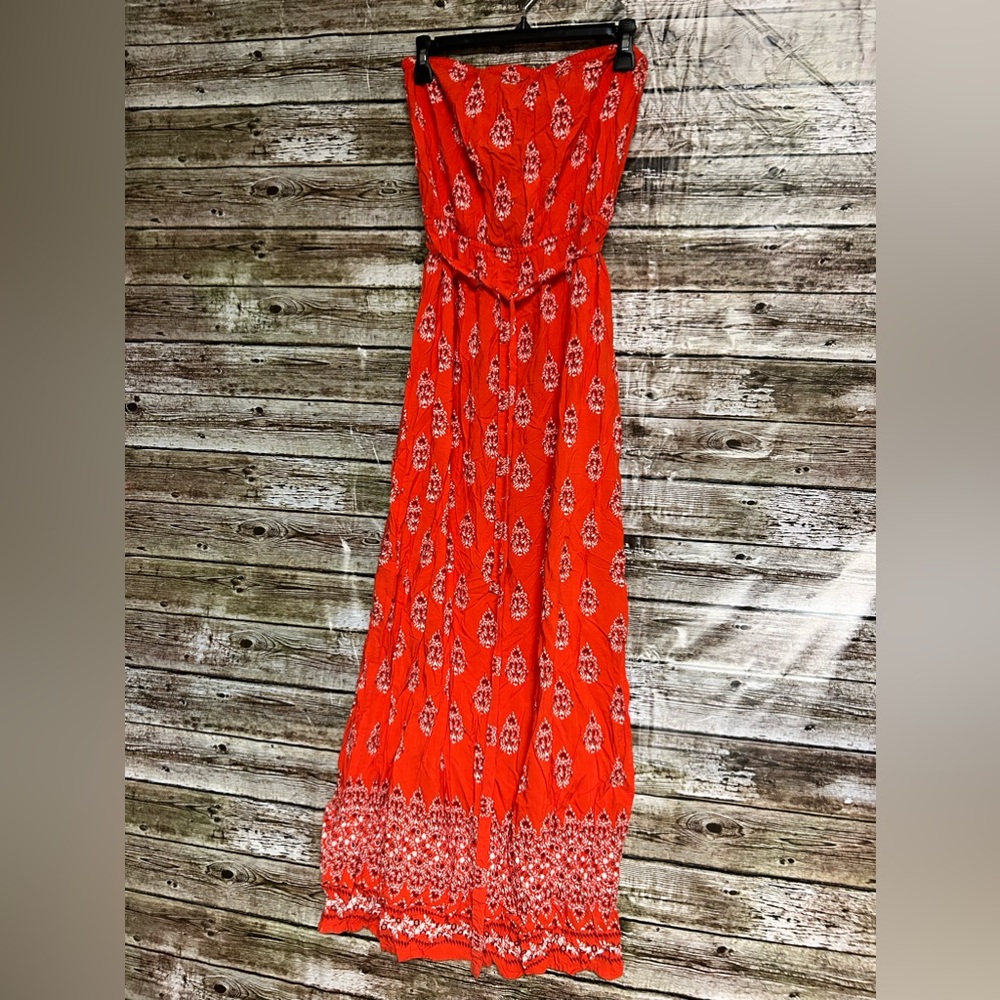 Old Navy strapless floral summer dress